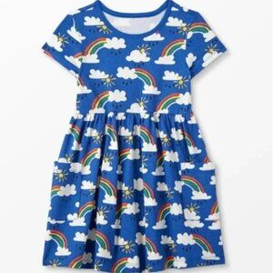 Hanna Andersson rainbow dress size 5